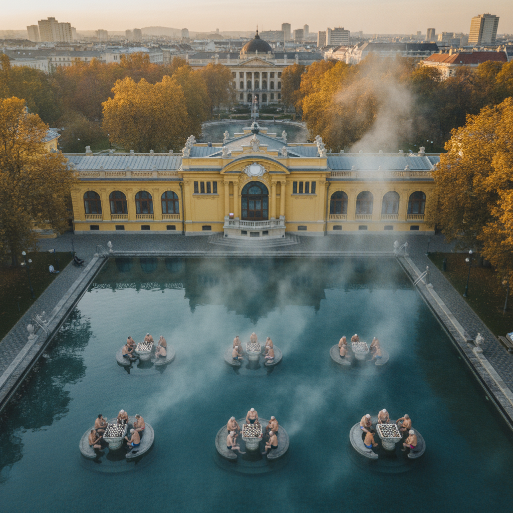 Thermal Budapest: Széchenyi Baths, City Park & Vajdahunyad Castle