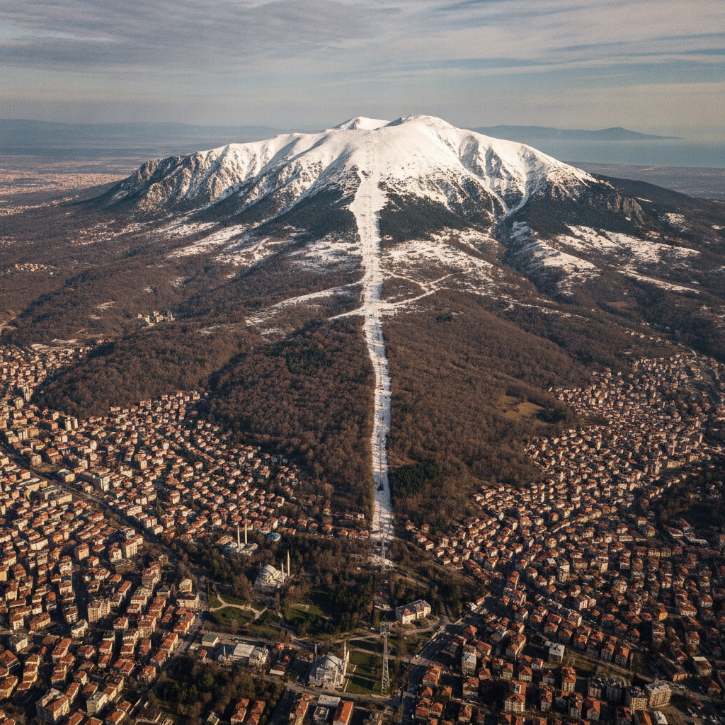 Uludag: The Ottoman Olympus, the Teleferik Cable Car Experience, the National Park Forest Ecology, the Ski Resort, the Alpine Meadow Trekking, and the Most Visited Mountain in Turkey