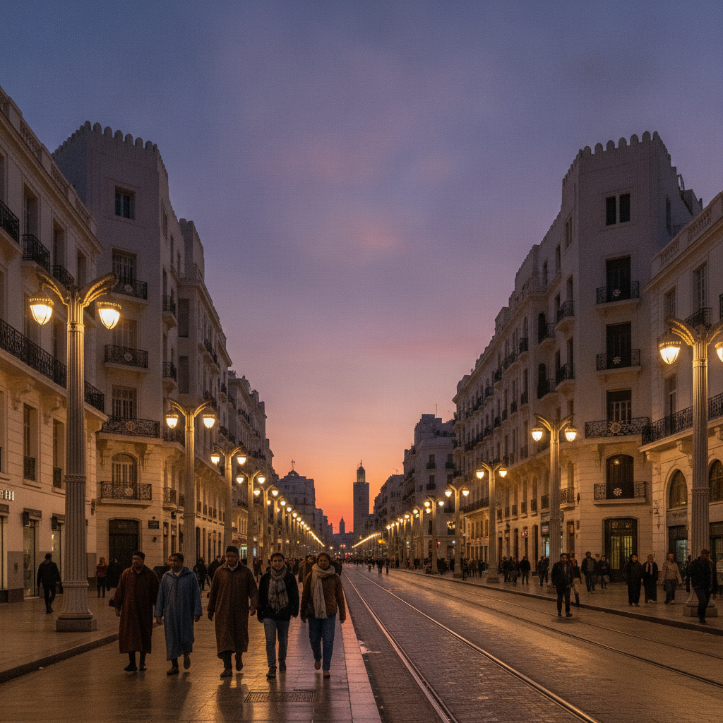 Casablanca Has the Largest Concentration of Art Deco Architecture Outside Europe With 300 Significant Buildings Built 1930-1955 Under French Protectorate Urban Planner Henri Prost; The 2003 Casablanca Bombings Killed 45 People and Fundamentally Shaped Moroccan Counter-Terrorism Policy; The Casablanca Brand Founded 2018 by Moroccan-French Designer Charaf Tajer Creates Luxury Sportswear Internationally