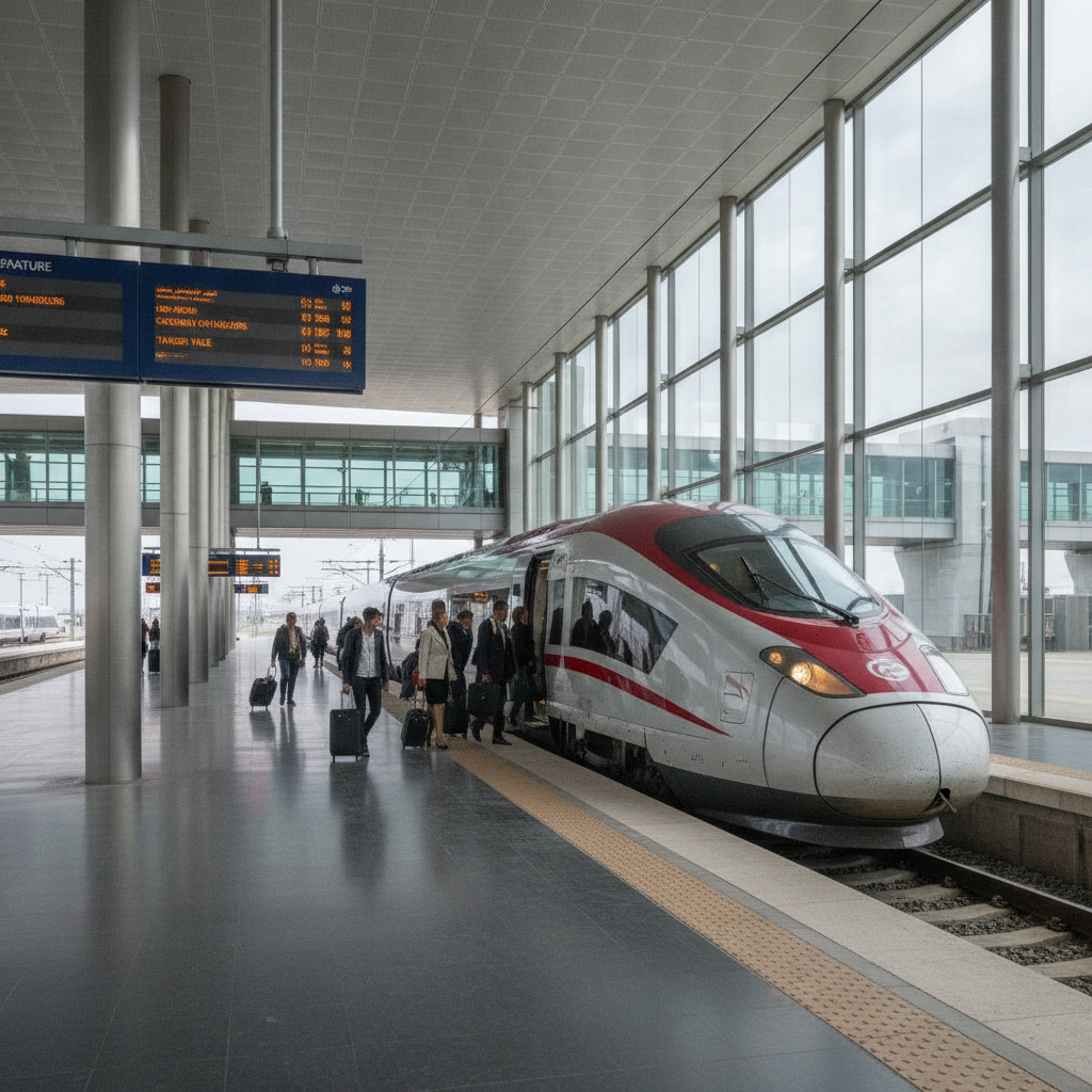 Casablanca Practical: Airport Connections, the Train to Marrakech and Fes, Hotel District Guide, the Morocco Circuit Starting Point, and the Departure Summary
