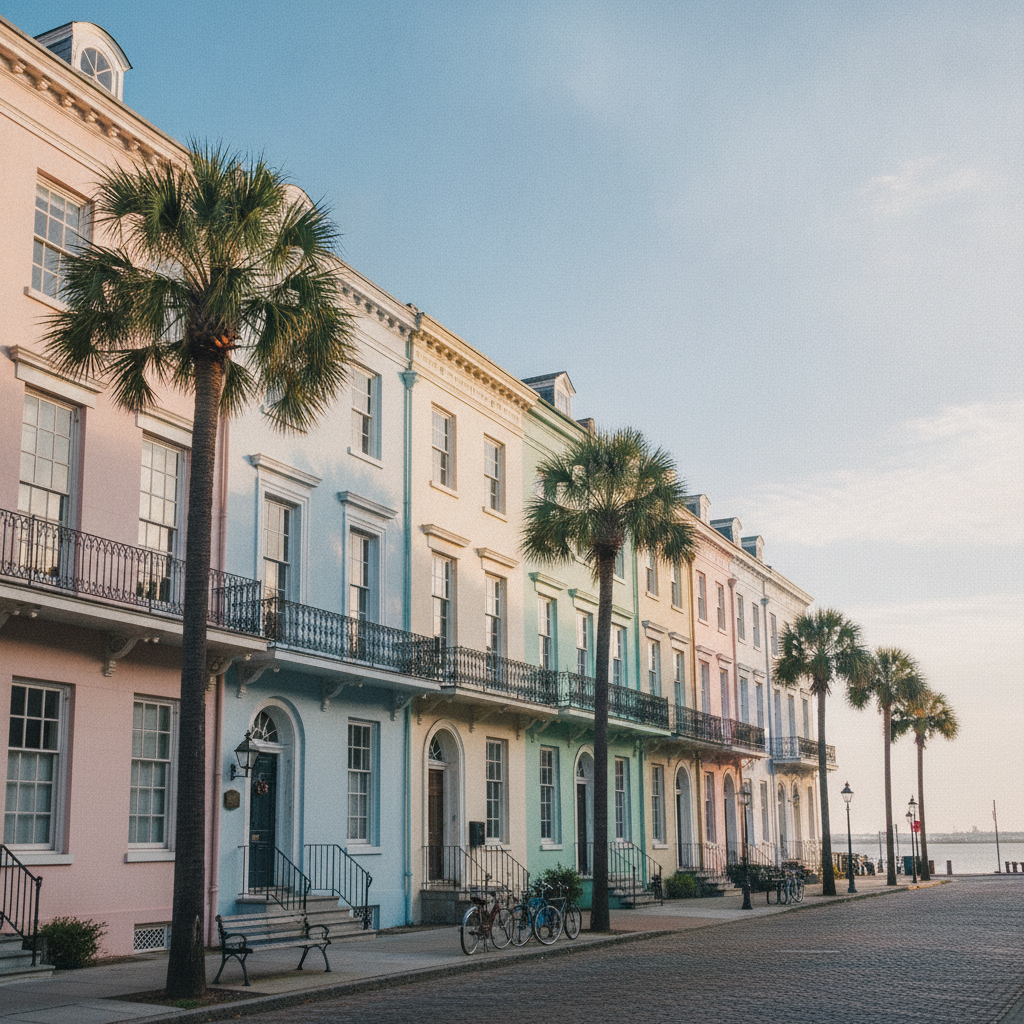 Charleston: First Submarine to Sink a Warship, Gullah Creole Language and the Pastel Row That Started a Design Trend
