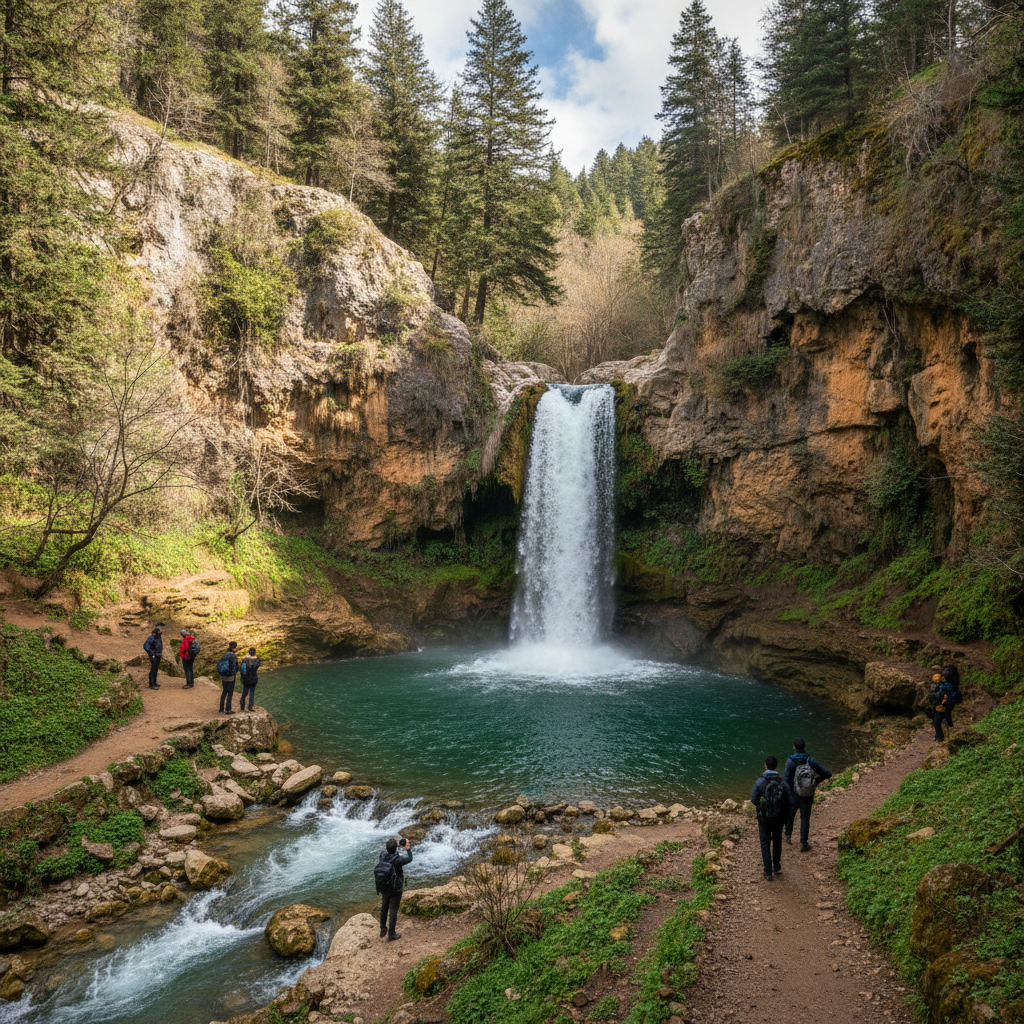 Chefchaouen Beyond the Blue: The Ras el-Maa Waterfall, the Akchour Waterfall Hike, the Rif Cannabis Culture Reality, the Andalusian Muslim Heritage, and the Rif Berber Identity
