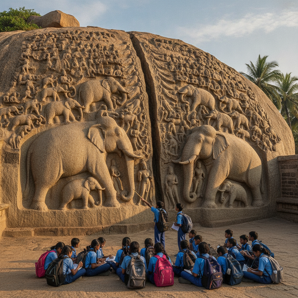 Chennai's Region: Mahabalipuram's Rock Sculptures, Kanchipuram's 1,000 Temples & the Detroit of India's Auto Economy