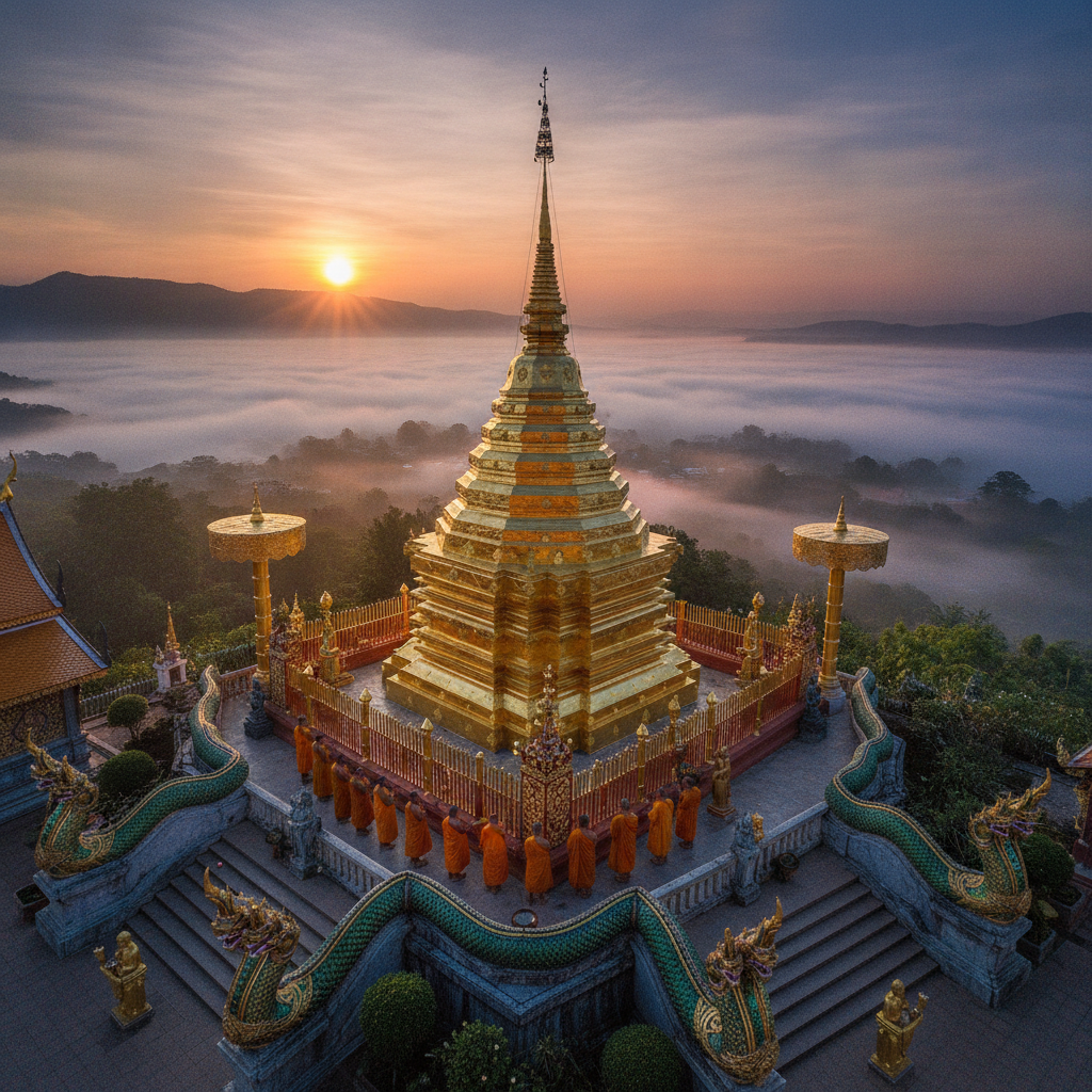 Chiang Mai Essentials: 300 Old City Temples, Khao Soi Noodles & Ethical Elephant Sanctuaries in the Mountains