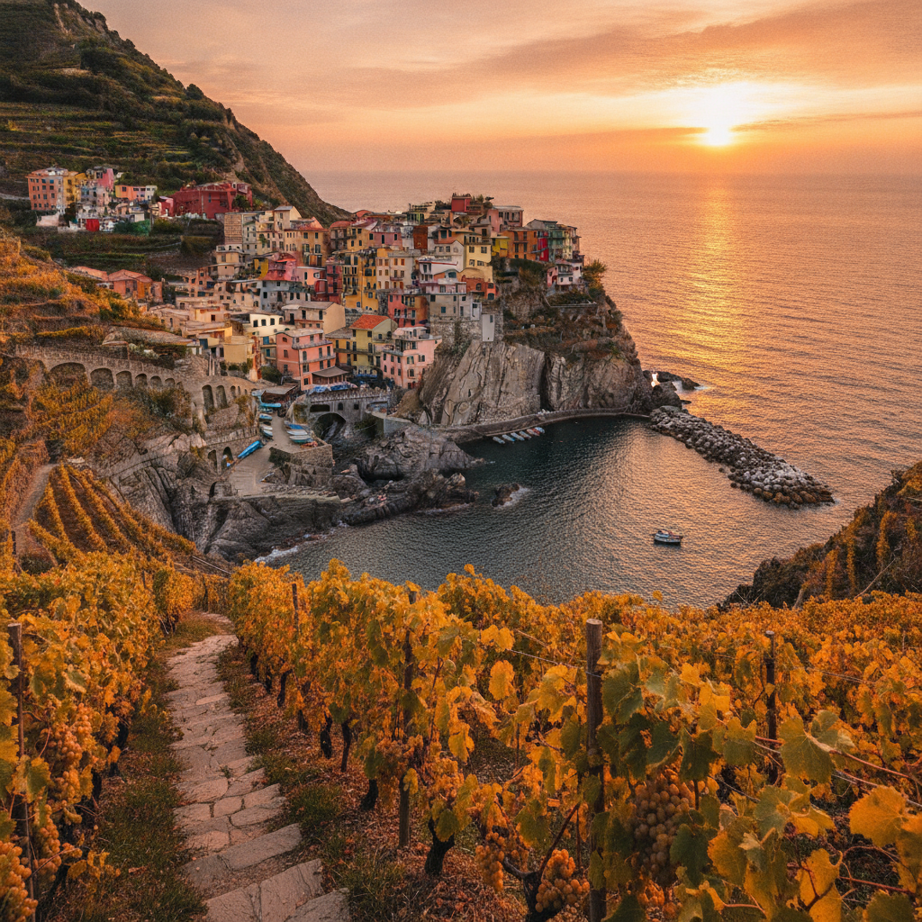 Cinque Terre โ the Five Villages, the Coastal Trail & Sciacchetra Wine