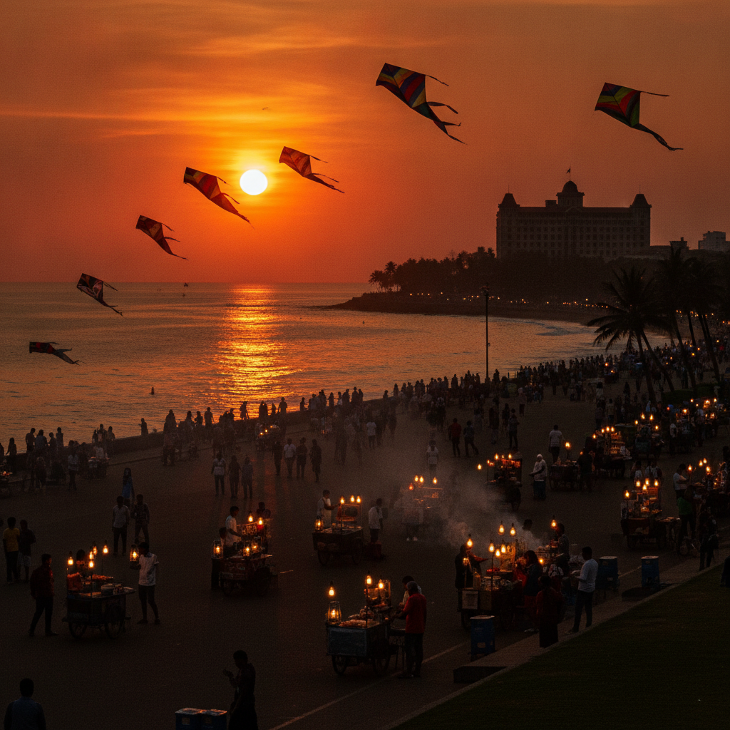 Colombo Essentials: Pettah's Candy-Striped Mosque, Galle Face Sunset & Hoppers for Breakfast