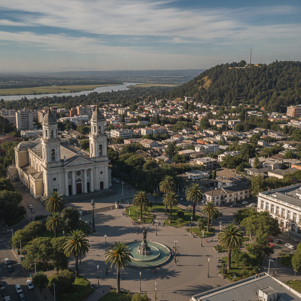 Concepción Essential: The Biobío River, the Gran Catedral, Parque Ecuador, the Universidad de Concepción Murals, Cerro Caracol, and the Gateway to Chilean Lake District
