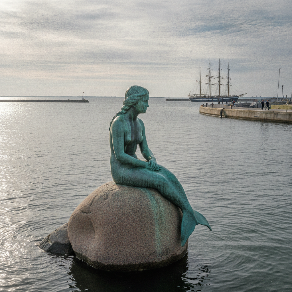 The Little Mermaid, Amalienborg & Kastellet — Royal Copenhagen