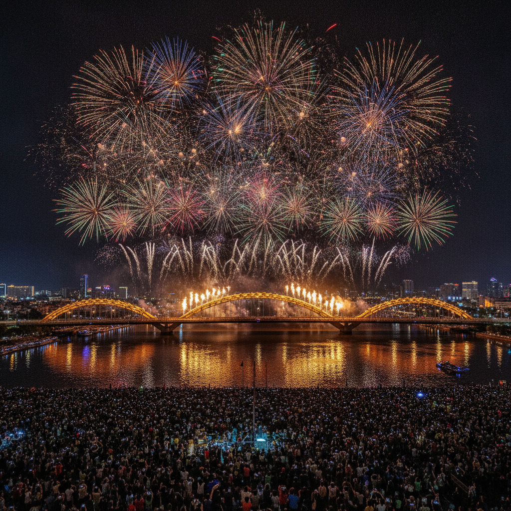 Đà Nẵng's Two Identities: Asia's Most Advanced Fireworks Competition Over a Dragon Bridge That Breathes Real Fire & the Birth City of the Monk Martin Luther King Jr. Nominated for the Nobel Peace Prize