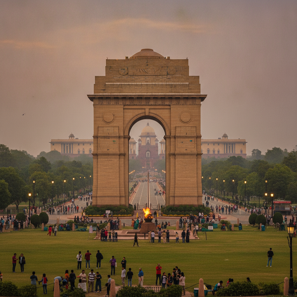 India Gate, Rashtrapati Bhavan & Lutyens' New Delhi