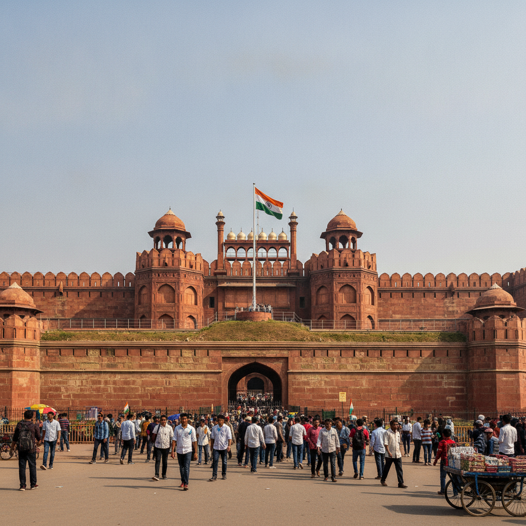 Red Fort, Chandni Chowk & Old Delhi — Mughal Imperial Heart