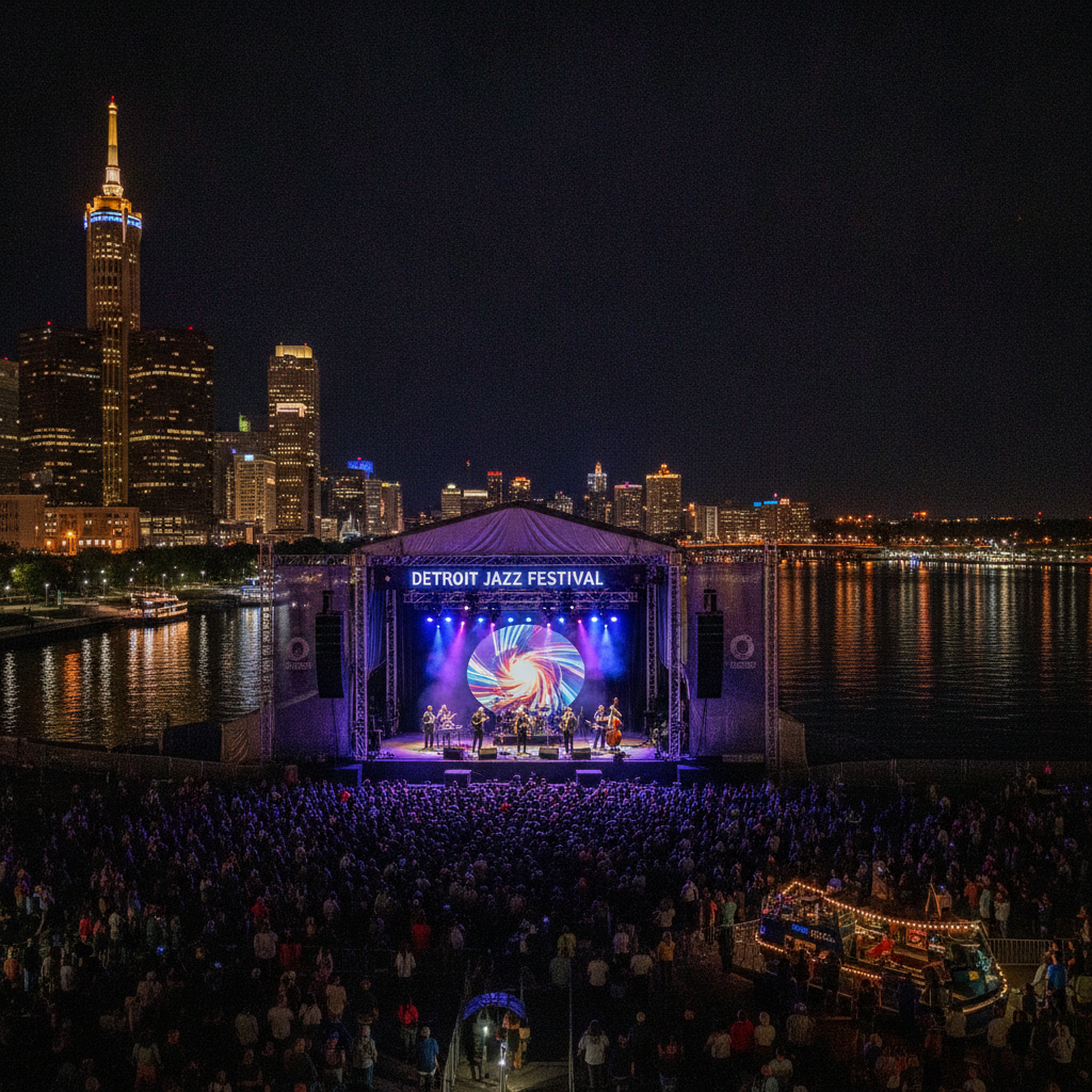 Detroit: 11 Stanley Cups, the World Largest Free Jazz Festival and a City Entirely Inside a City