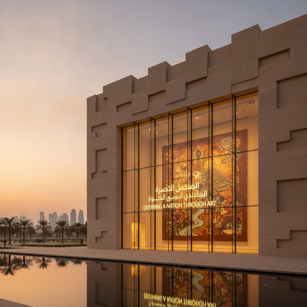 Doha Depth: 9,000 Works of Arab Art at Mathaf, PSG Ownership & the Three-Gulf-Capital Comparison