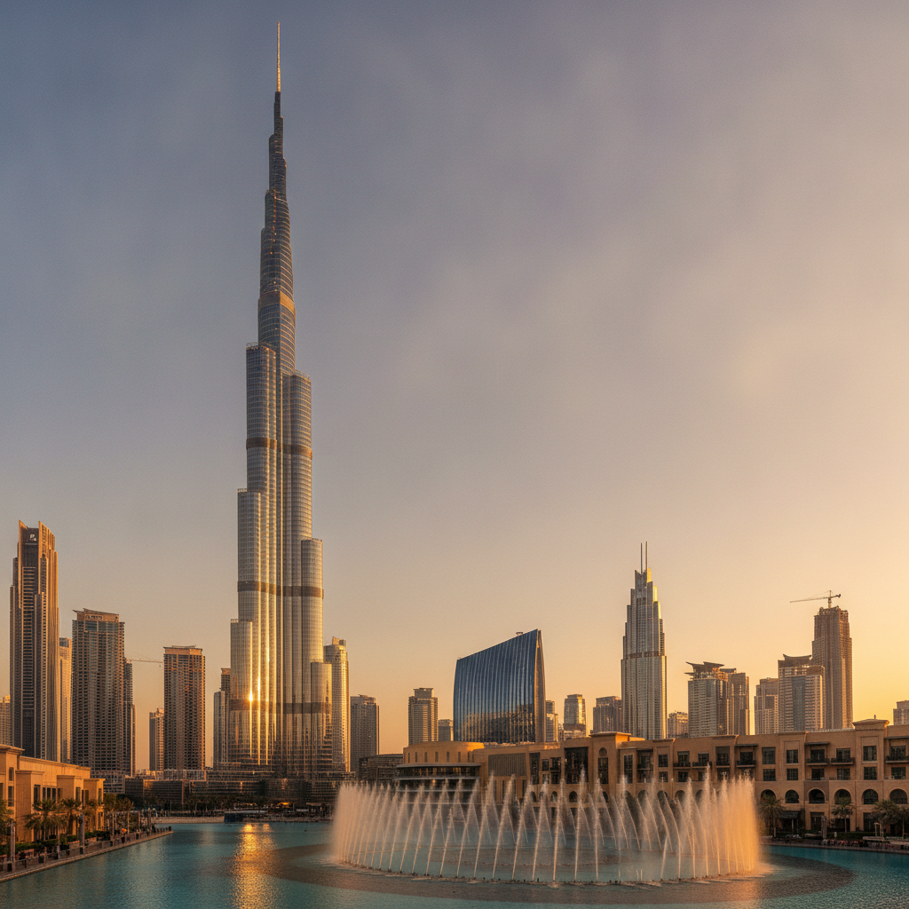Burj Khalifa, Dubai Mall & the Fountain: The Heart of Downtown Dubai