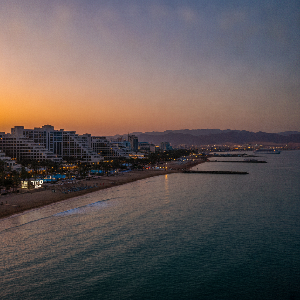 Eilat Beach Resort Strip