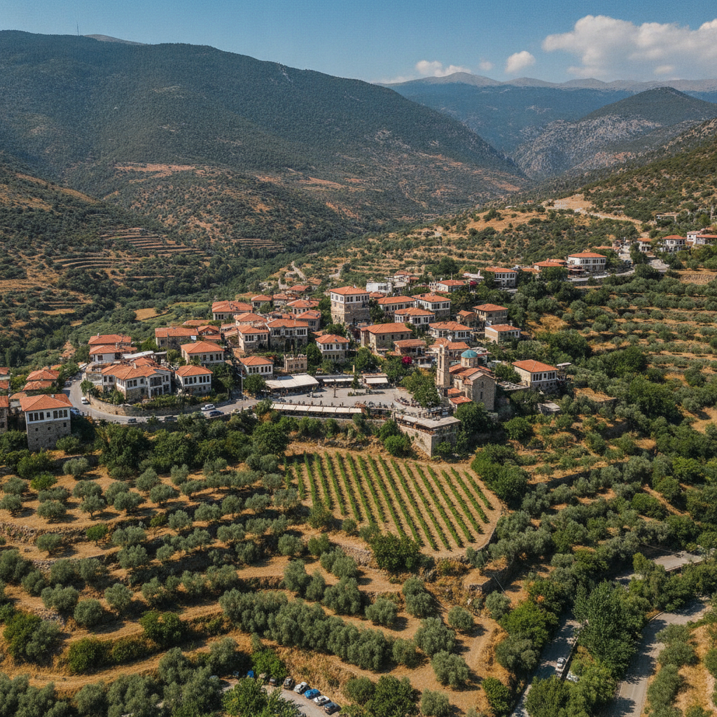 Ephesus Region Villages: Sirince Greek Heritage Wine Village, Alacati Stone Village Windsurfing Capital, Cesme Thermal Spa and Beach, Balikliova Fishing Village, and the Aegean Slow Travel Circuit