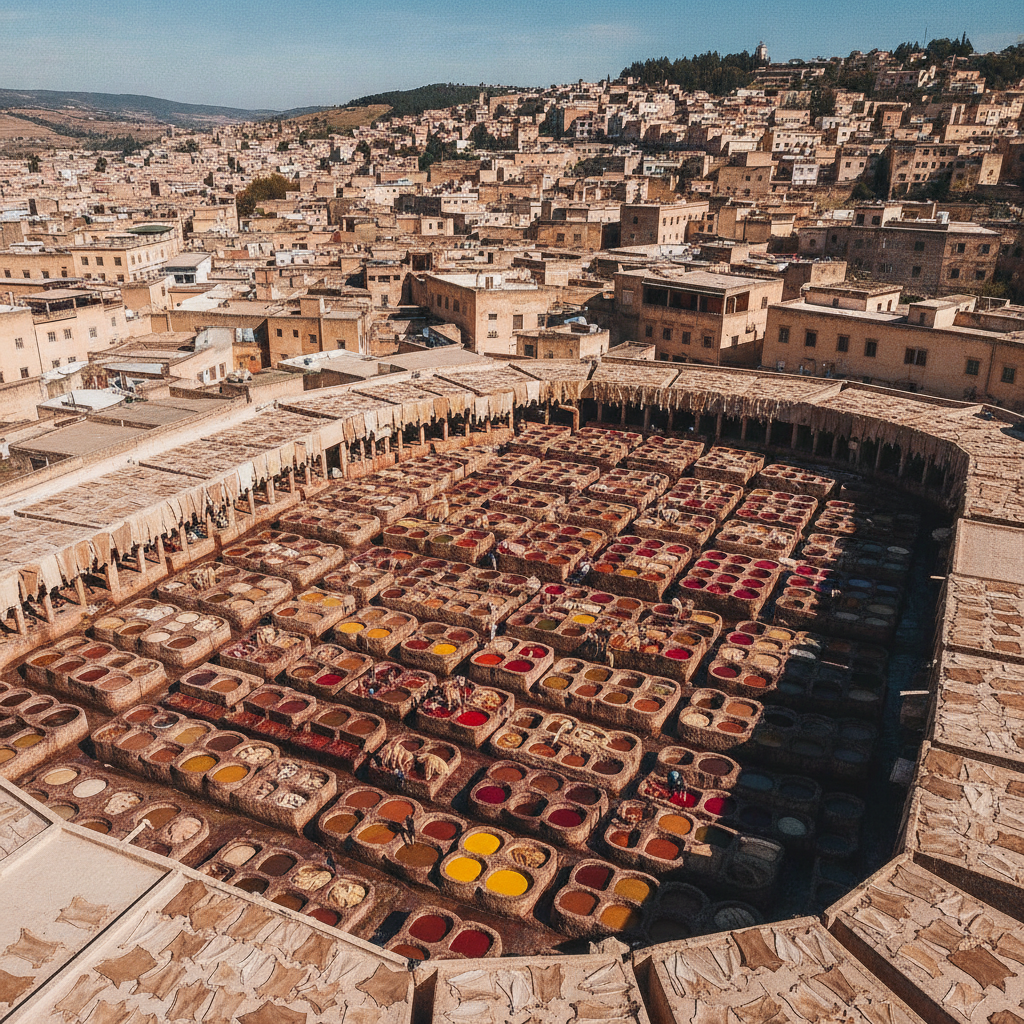 Fes Essential: Fes el-Bali the World Oldest Living Medina, the Bou Inania Madrasa, al-Qarawiyyin University, the Chouara Tanneries, the Blue Gate, and the Medieval City Character