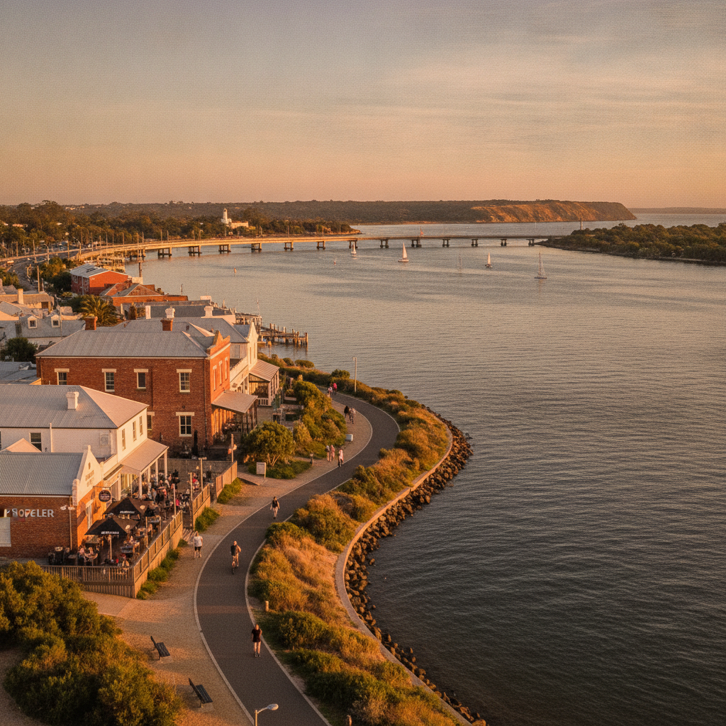 North Fremantle Village & Swan River Walk