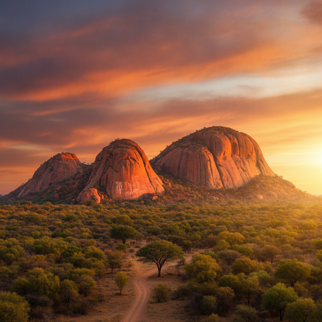 Gaborone: Chobe Elephants, Moremi Game Reserve, Tswana Culture, Tsodilo Hills UNESCO Rock Art, and Makgadikgadi Salt Pans