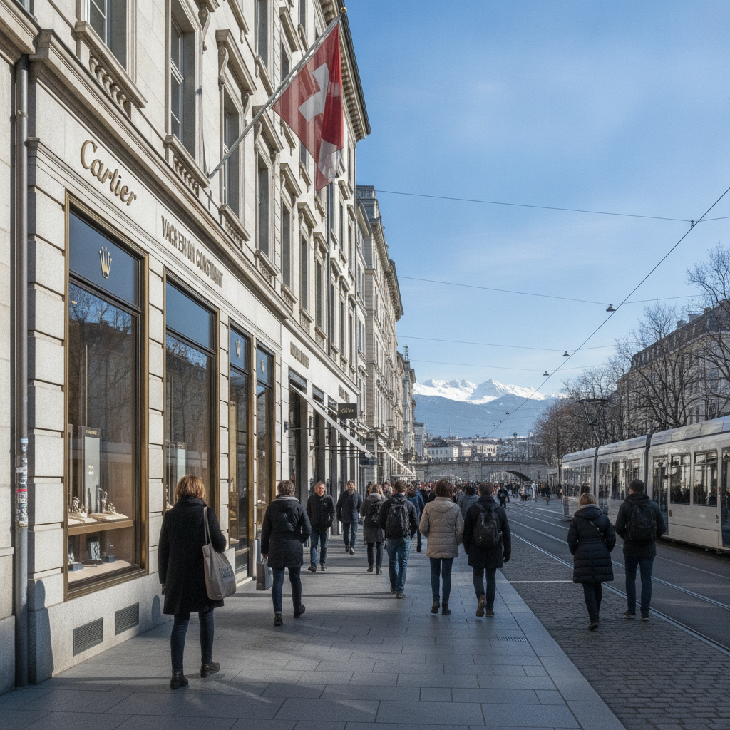 Geneva Watches, the Rue du Rhône & Jean-Jacques Rousseau's City