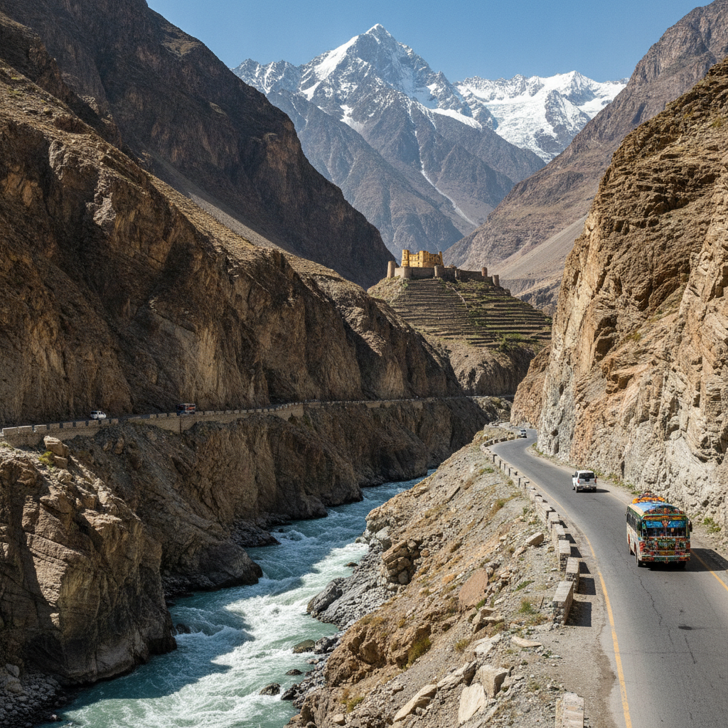 Gilgit to Hunza Valley and Baltit Fort