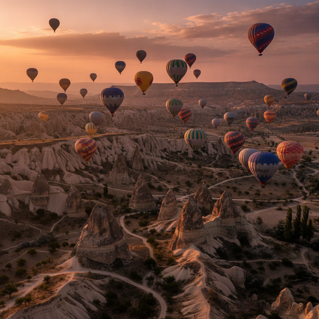 Cappadocia Sunrise Balloon Flight Over Fairy Chimneys