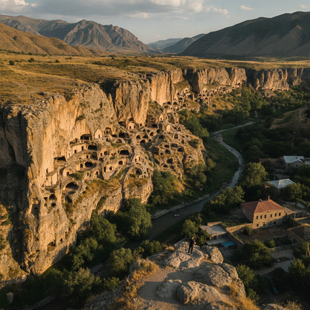 Cave City Old Goris Ancient Dwellings