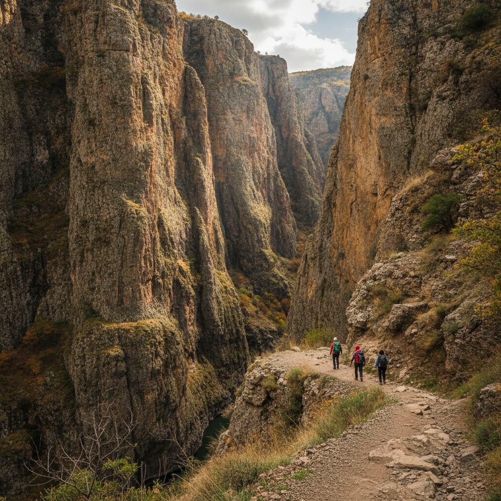 Vorotan Gorge Dramatic Landscape Walk