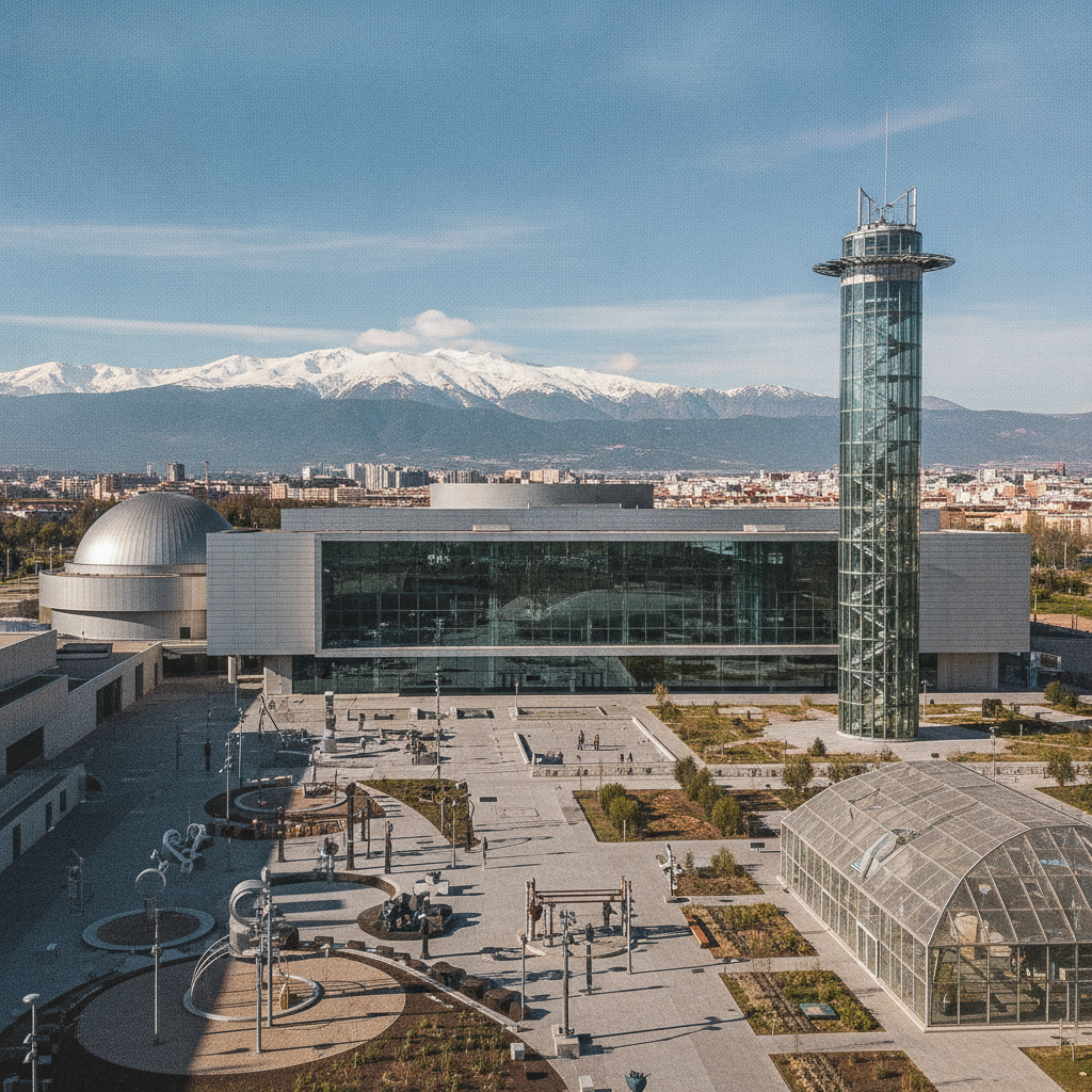 Parque de las Ciencias, University of Granada & Modern City