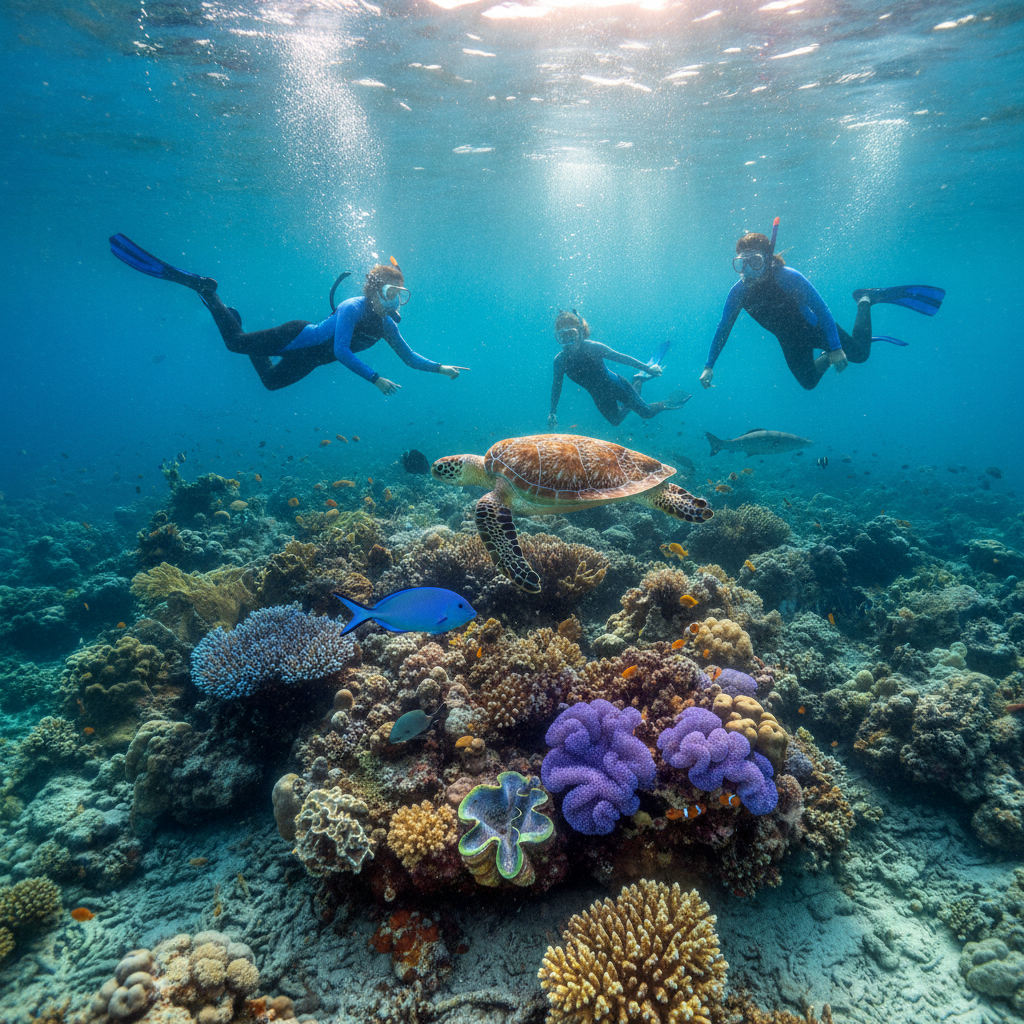 Cairns Outer Reef Snorkel & Dive