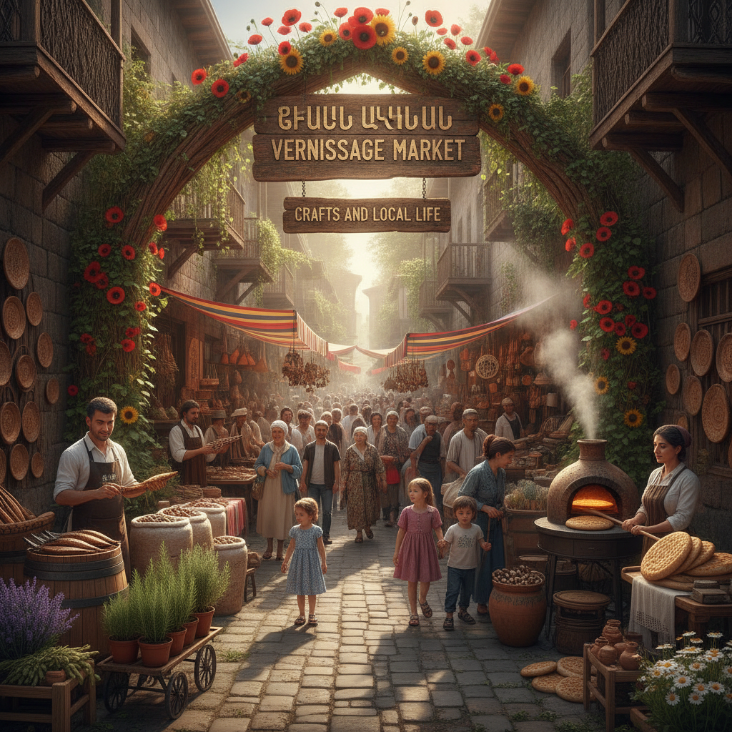 Vernissage Market Crafts and Local Life