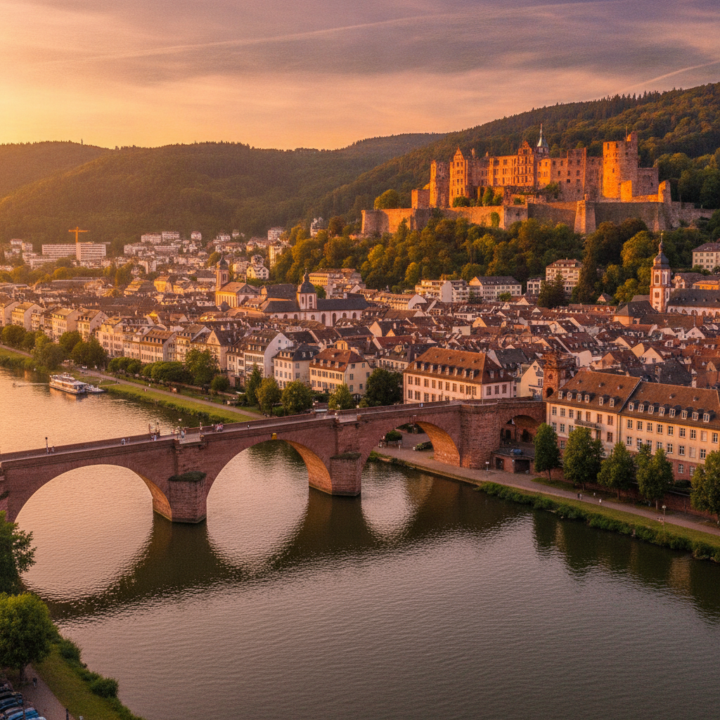 Heidelberg — Castle, Altstadt, Old Bridge, Germany's Oldest University & the Neckar Valley