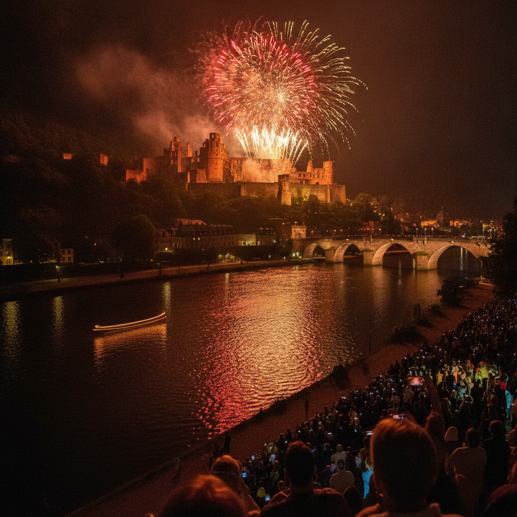 Heidelberg — Castle Illumination, Roman Ladenburg, Baroque Architecture, Odenwald Hiking & Bergstrasse Wine