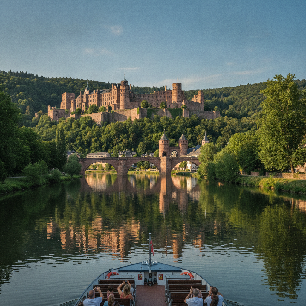 Heidelberg — Neckar Cruise, Mannheim Baroque Palace, Worms Cathedral & Speyer's Romanesque Kaiserdom