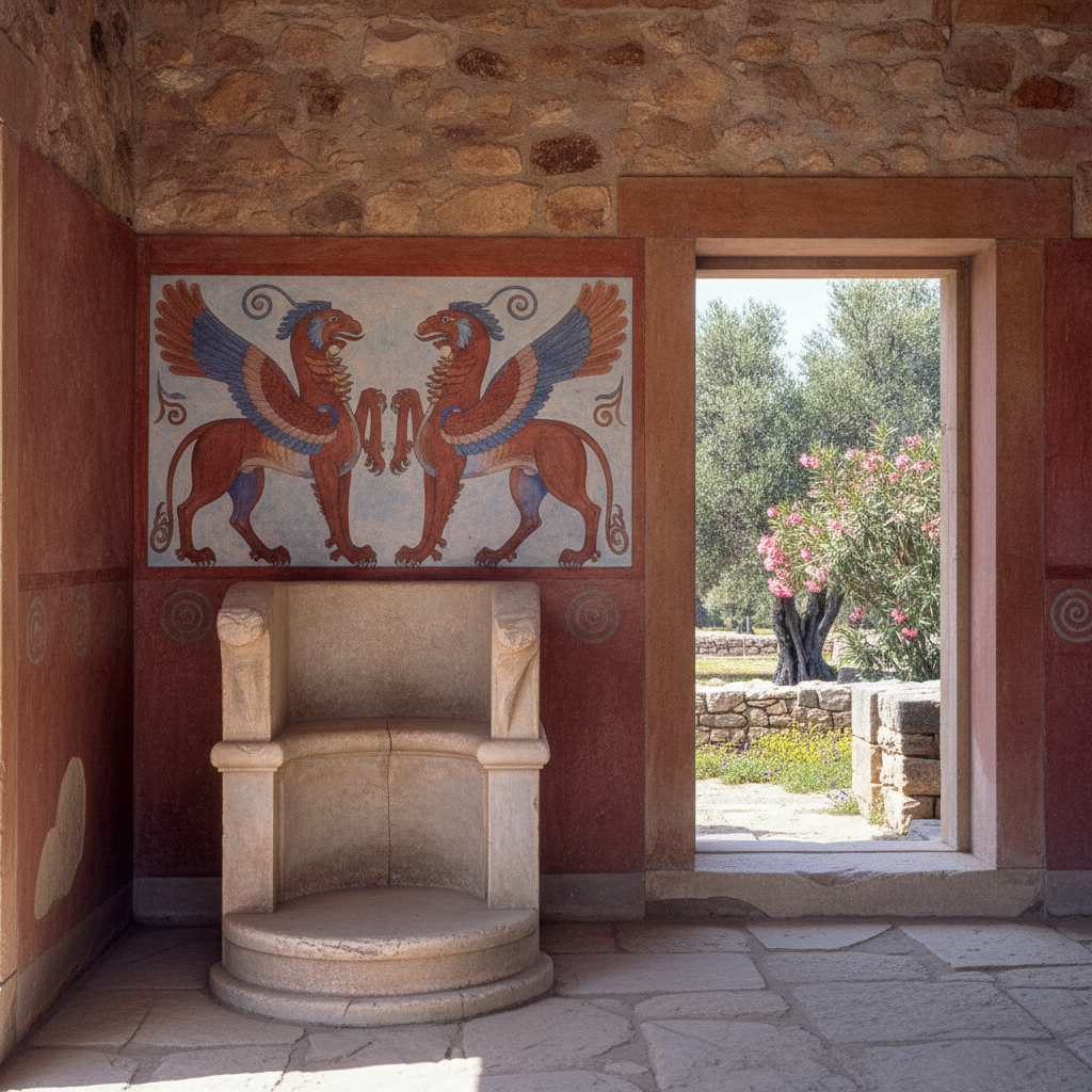 Heraklion: Knossos Minoan Palace, the World's Finest Minoan Museum, Venetian Walls and the 21-Year Siege, El Greco's Cretan Origins, the 1866 Street Cretan Food Market, and the Phaistos Disc Discovery Site
