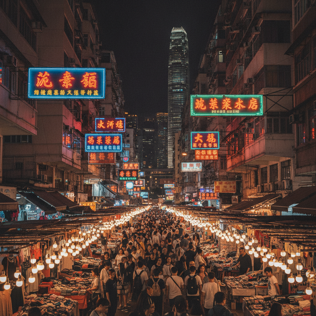 Mong Kok: Ladies' Market, Goldfish Market, Flower Market & Bird Garden