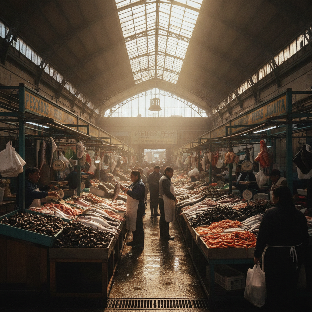 Iquique Food Culture: The Mercado Centenario, Pacific Seafood, Peruvian-Chilean Fusion Cuisine, and the Norte Grande Food Identity