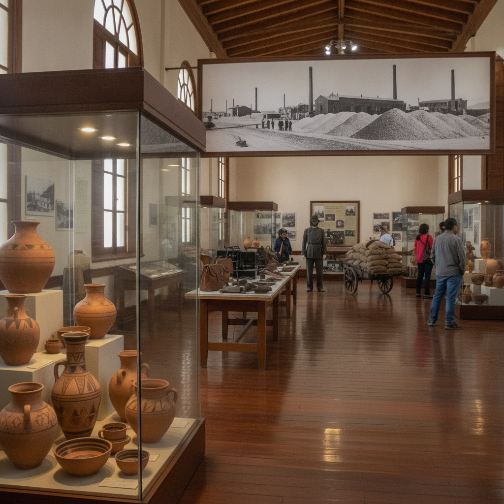 Iquique Cultural Heritage: The Museo Regional de Tarapacá, the Nitrate Social History, the Atacameño Ceramics, and the War of the Pacific Legacy