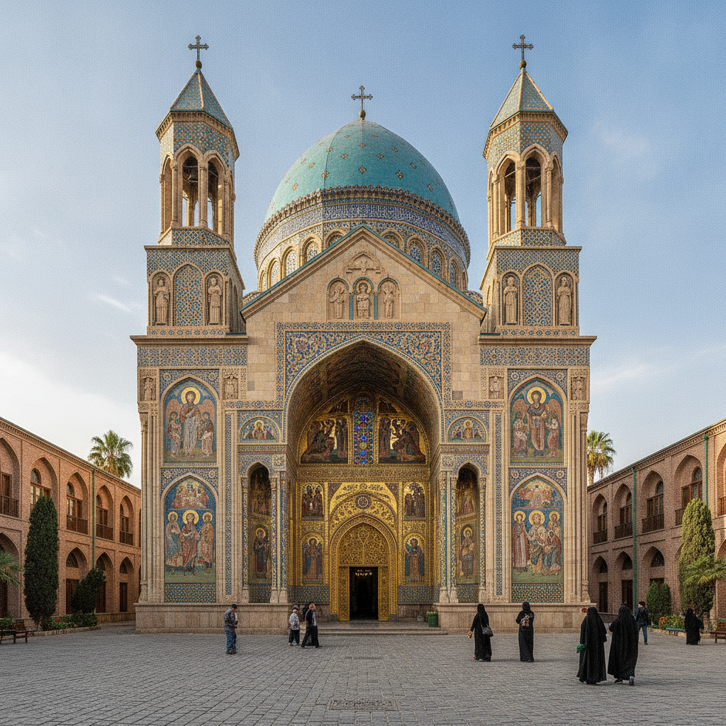 Isfahan Armenian Quarter: Vank Cathedral, the Jolfa District, the Armenian-Persian Heritage, and the Most Remarkable Single Christian Enclave in Iran