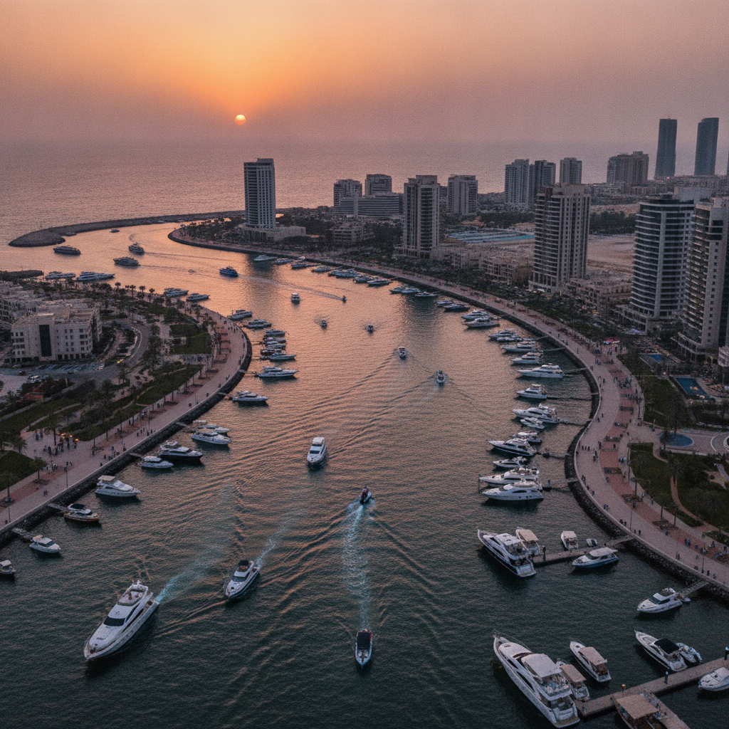 Jeddah Modern: The Obhur Creek, the North Jeddah Waterfront, the Sports Clubs, and the Most Rapidly Developing Single Saudi Coastal City