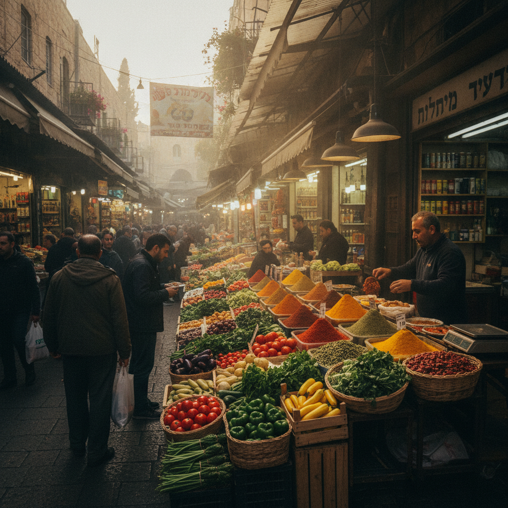 Jerusalem Food: The Mahane Yehuda Market, the Israeli Street Food, the Hummus Tradition, and the Most Culinarily Dynamic Single Israeli City