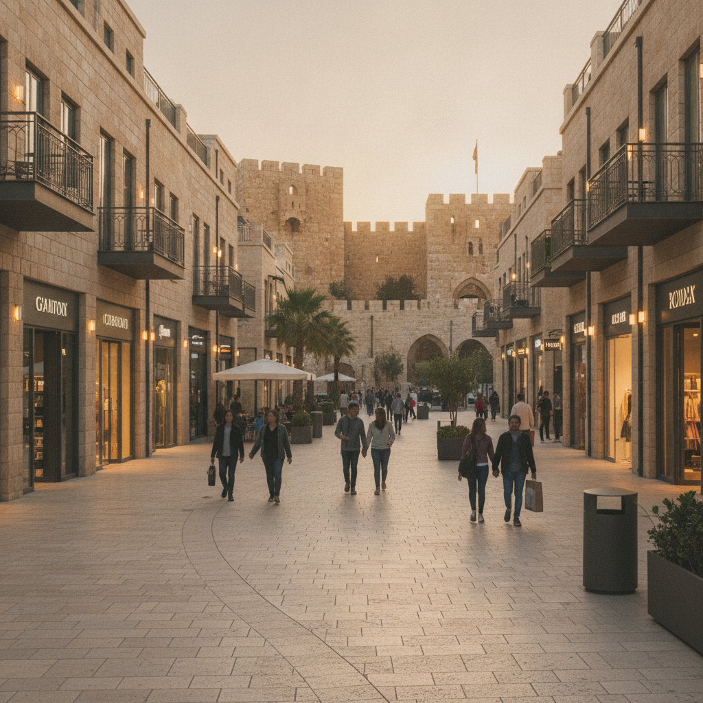 Jerusalem Modern: The Mamilla Mall, the Nachlaot Neighborhood, the German Colony, and the Most Politically Complex Single Modern City