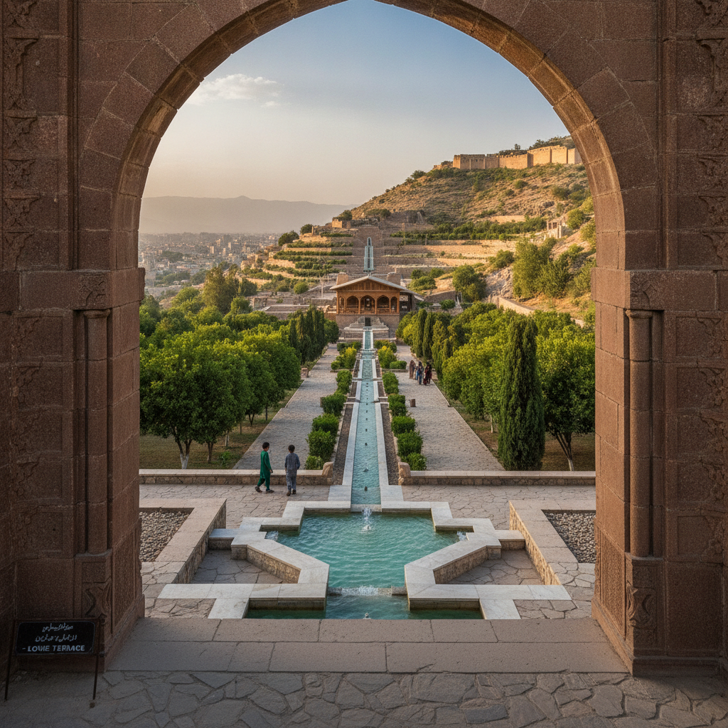 Kabul Babur Garden Mughal Emperor Heritage