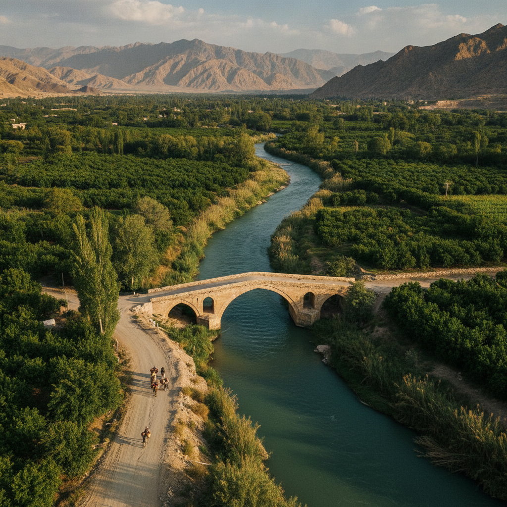 Kandahar Arghandab Valley Fruit Orchards