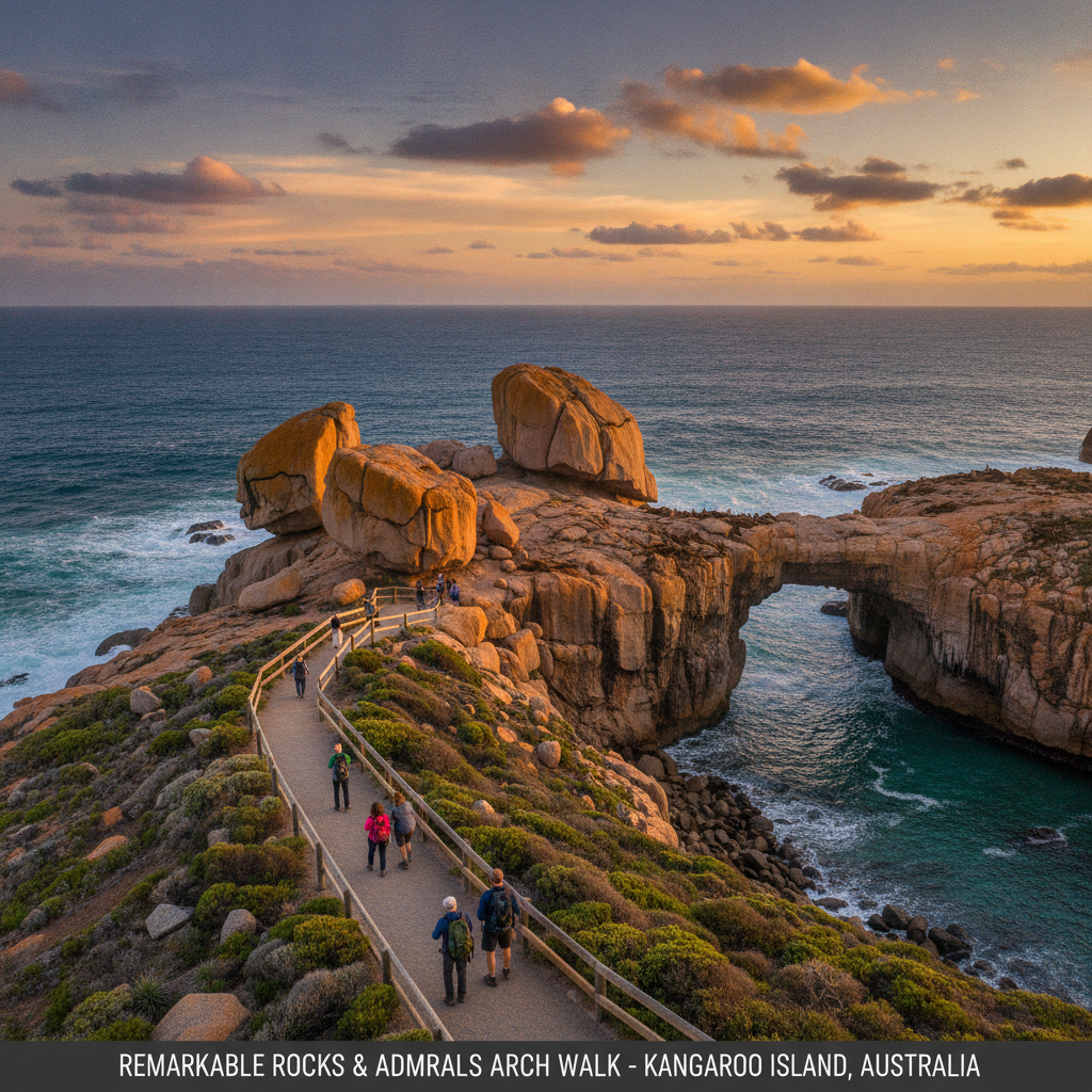 Remarkable Rocks & Admirals Arch Walk
