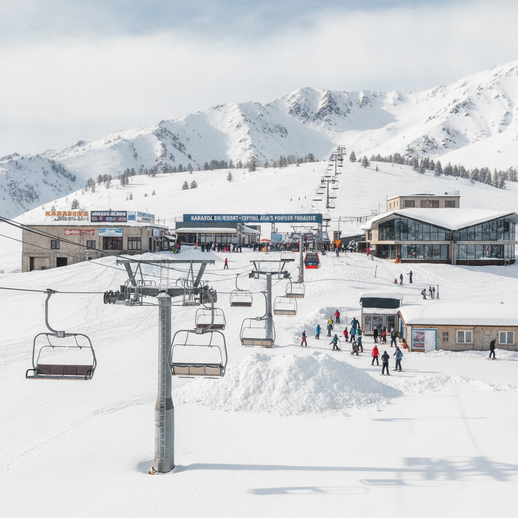 Karakol Ski Resort Winter Sports Experience