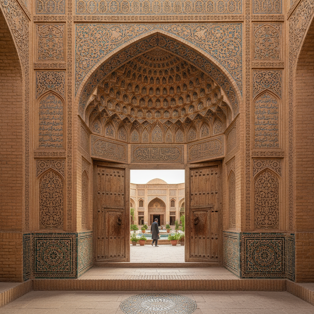 Historic Merchant Mansions Tabatabaei and Borujerdi