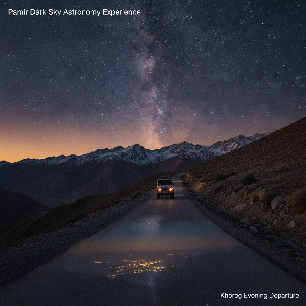 Pamir Dark Sky Astronomy Experience