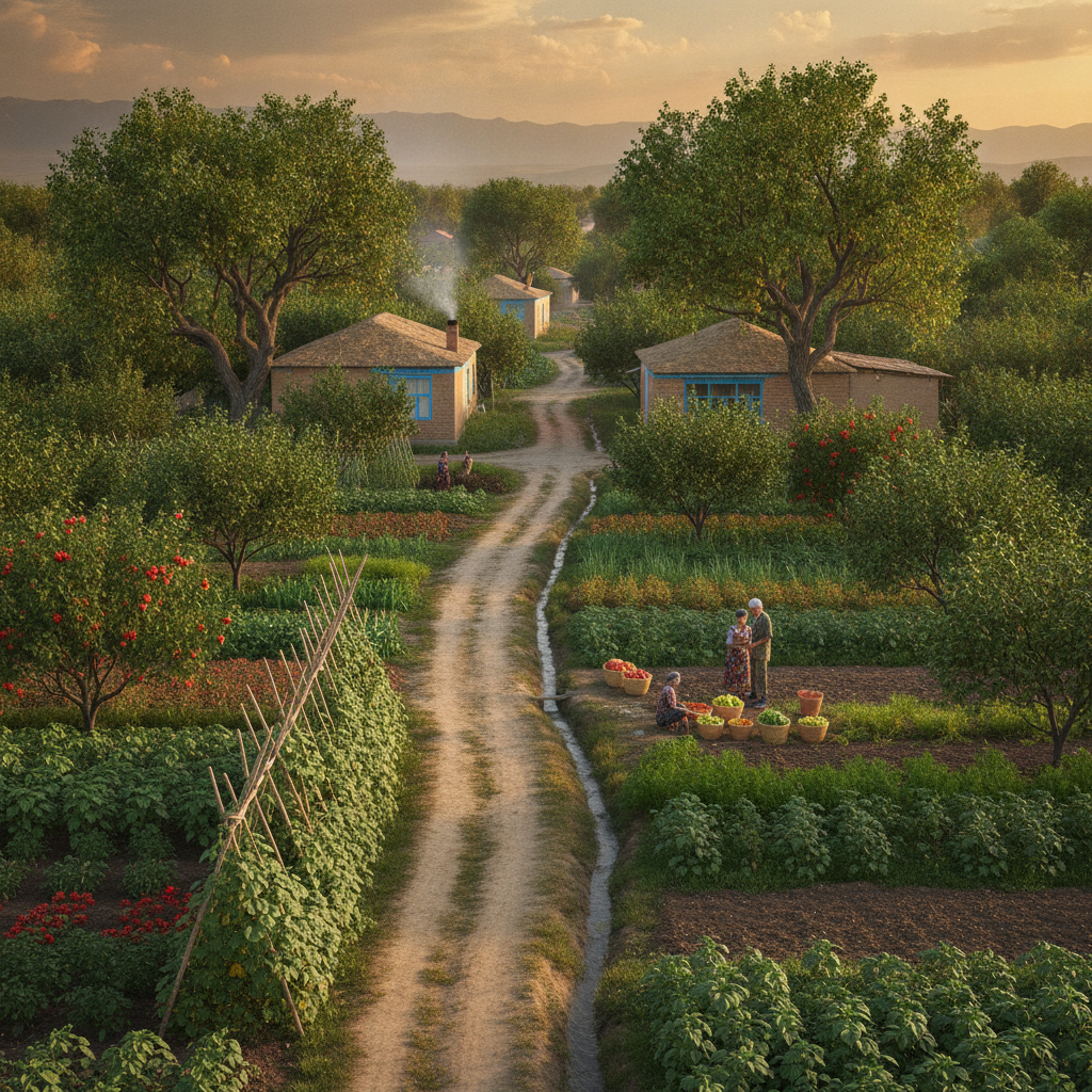 Fergana Valley Gardens and Orchard Trail