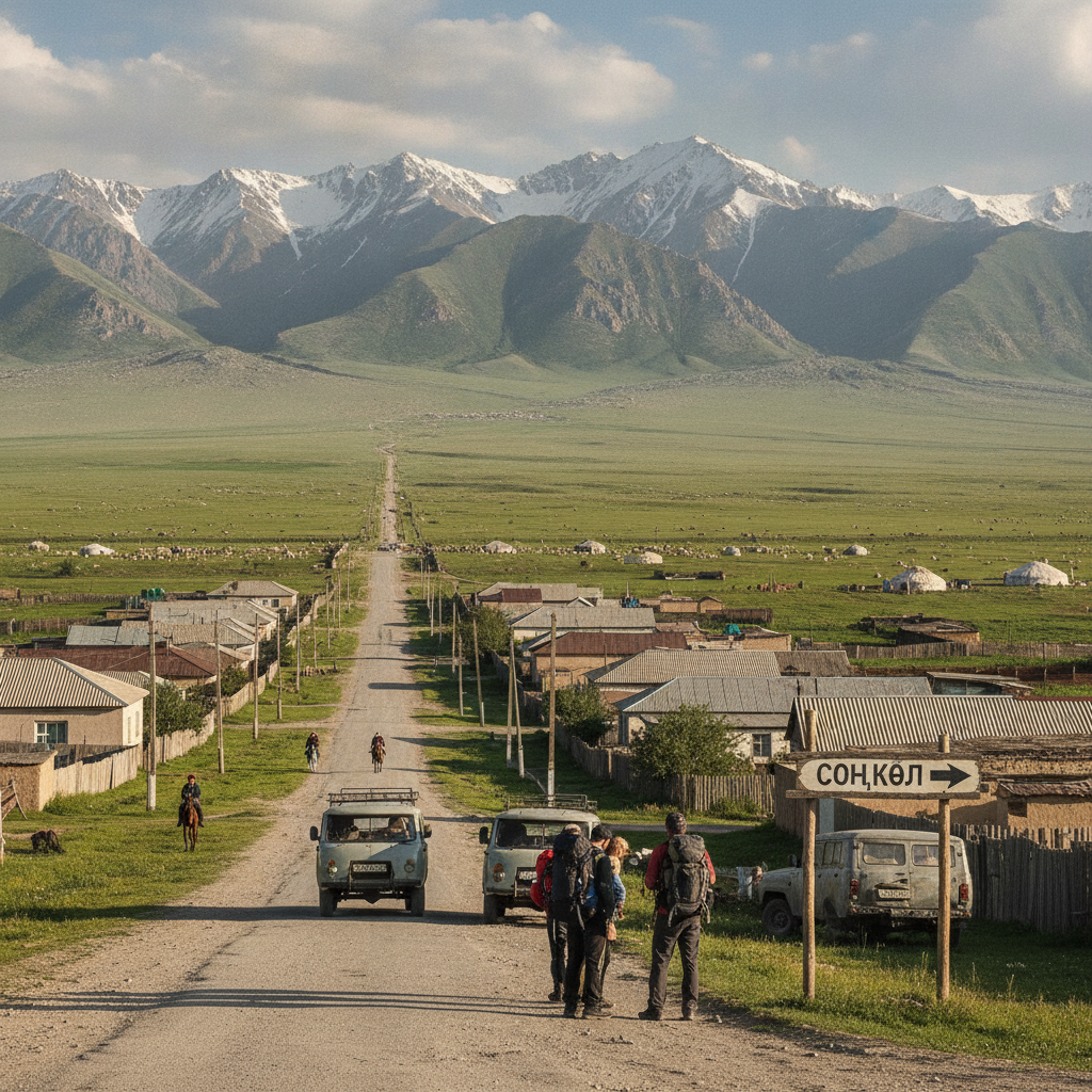 Son-Kul High Alpine Lake Nomadic Camp